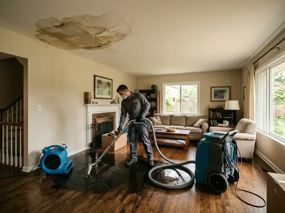 attic-pipe-burst-ceiling-drip-008 — frequently asked questions, Water Damage Restoration & Carpet Care in Shawnee, KS